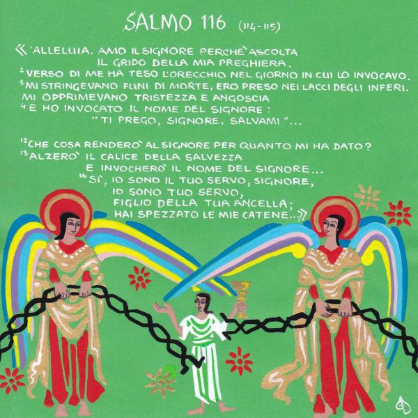 Salmo 116 - Mi stringevano funi di morte