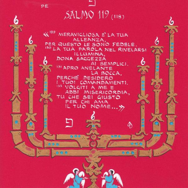 Salmo 119, 129-136 Pe - Meravigliosa è la tua alleanza