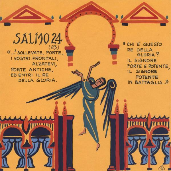 Salmo 24 - Sollevate, porte, i vostri frontali