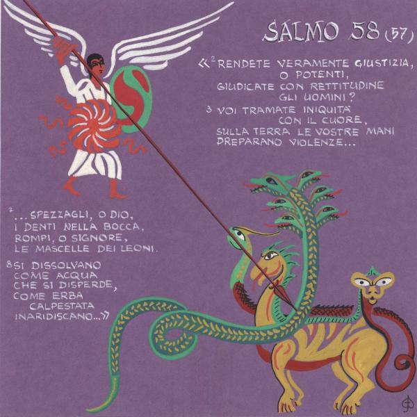 Salmo 58 - Rompi, o Signore, le mascelle dei leoni
